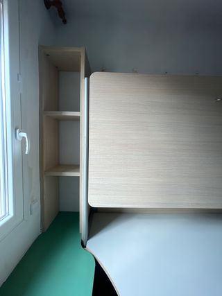 Cama nido abatible juvenil dormitorio