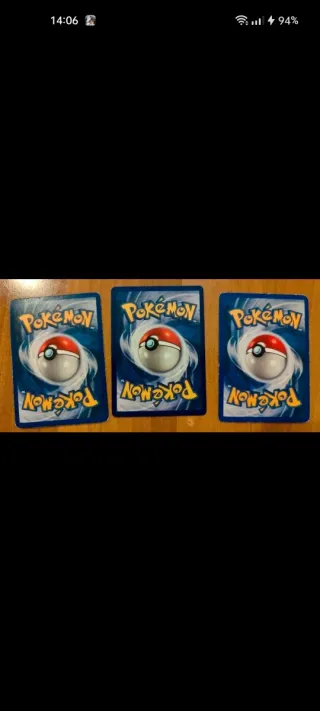 Lotto carte Pokemon vintage e semi-vintage