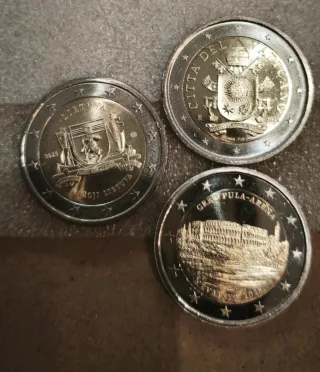 Lote 28 monedas 2025 Varios Países