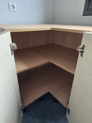 Mueble de cocina esquinero