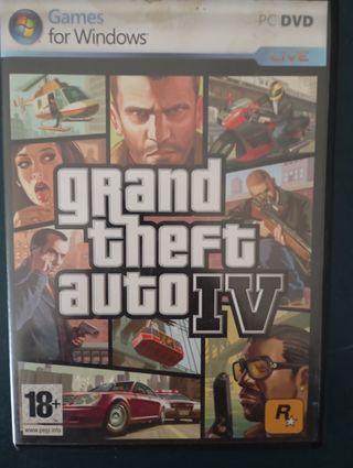 Grand Theft Auto IV PC DVD