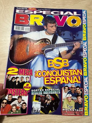Conjunto Revistas y pegatinas Backstreet Boys