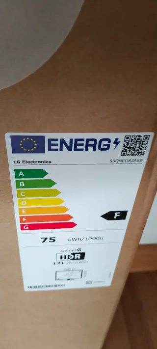 LG QNED 55 QNED82A 4K TV