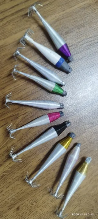 Calamar señuelo pesca Cantidad 10