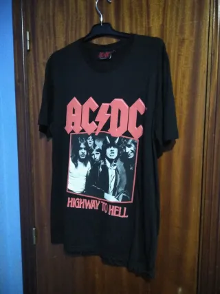 Camiseta ACDC Highway to Hell Talla M