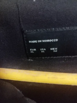 Elegante abrigo Zara negro