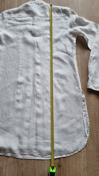 Camicia Radbill Lino Bianca Tg S