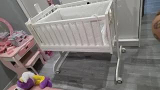 Minicuna colecho blanca