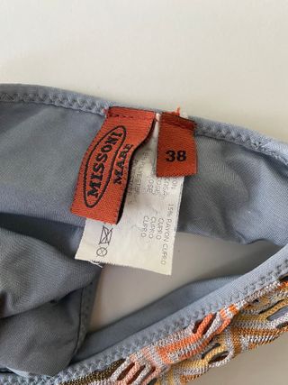 Bikini Missoni Zigzag Icónico Talla 38