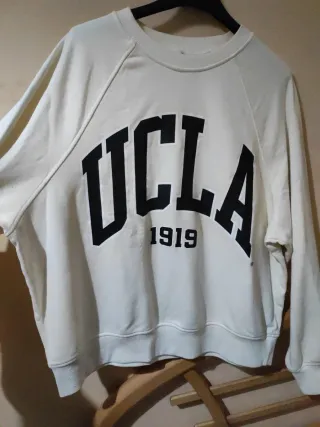 Sudadera UCLA 1919 Crema