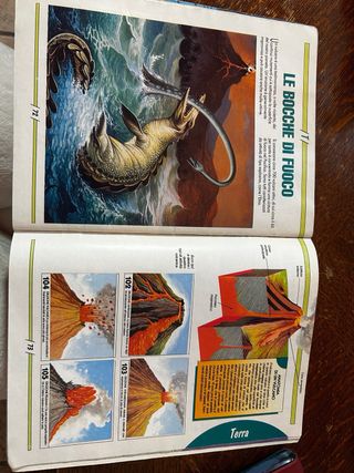 album di figurine intitolato "La Mia Terra dalla A