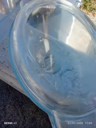 2 Pirofile Pyrex Francia 30cm