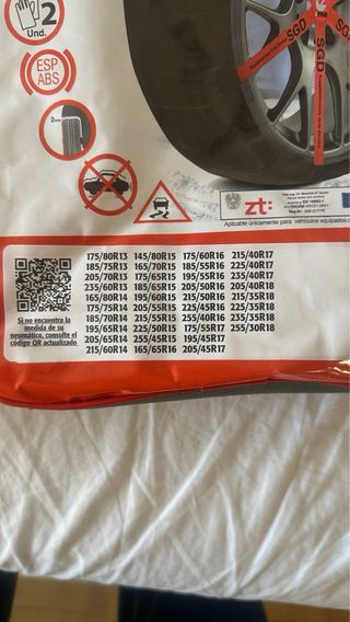 Cadenas de Nieve Textiles GRIP