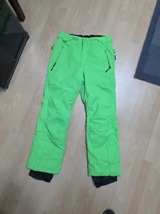 Pantalón de esquí T42 verde lima