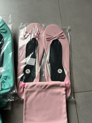 Manoletinas plegables para eventos