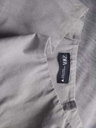 2 Minifaldas pantalón Zara grises