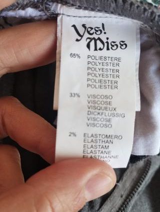 Pantaloni eleganti Yes Miss Tg. M
