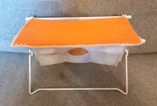 Fasciatoio per bambola vintage doll