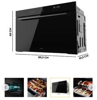 Horno Integrable Bolero Hexa 90cm