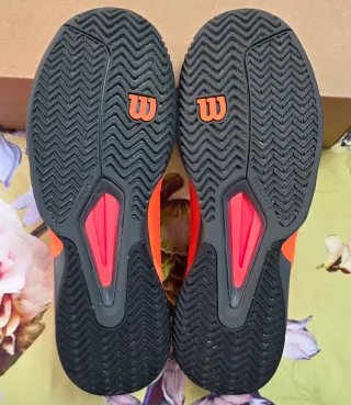 Zapatillas pádel Wilson Talla 42 Naranja