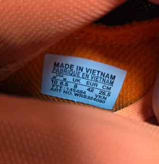 Zapatillas pádel Wilson Talla 42 Naranja