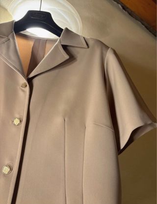 Blusa vintage beige