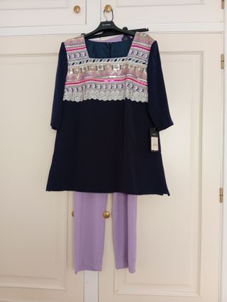 ANA TORRES Conjunto Casaca y Pantalón Mujer