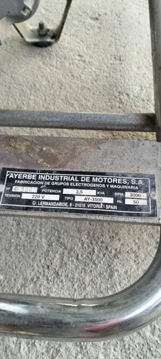 Generador AYERBE 3500 LX