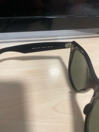 Gafas Ray-Ban wayfarer Negras