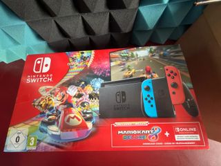 Nintendo Switch como nueva + 4 juegos