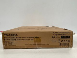 Mueble Armario para Muñecas de Madera