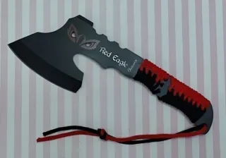 OFERTA. HACHA TÁCTICA DEPORTIVA RED EAGLE Y FUNDA