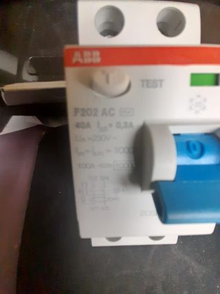 Interruptor Diferencial ABB 2P 40A 0.3A