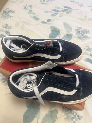 Zapatillas Vans Old Skool Azul Marino Talla 40