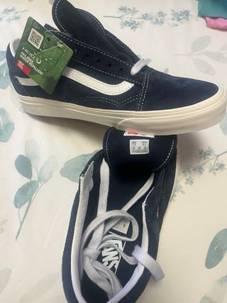 Zapatillas Vans Old Skool Azul Marino Talla 40