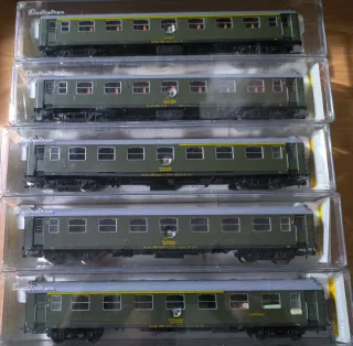 5 Coches Electrotren Serie 5000