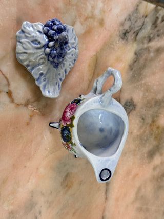 Salsera Vintage Vecchia Fiorentina Capodimonte