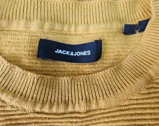 Jersey Jack & Jones color mostaza