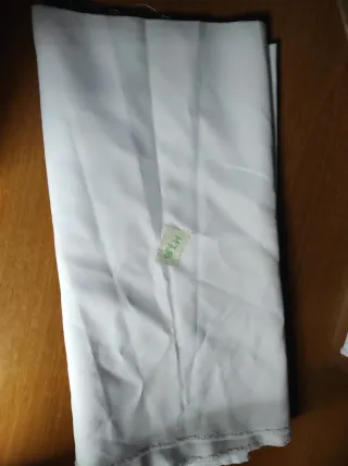 Scampolo cotone bianco 55x7,50m.