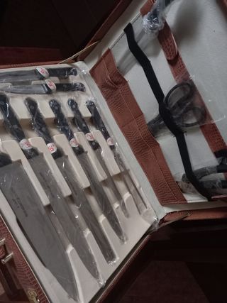 Maletín Juego Cuchillos Erika