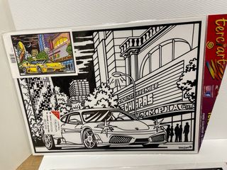 Lote 3 laminas grqndes Terciart. Coches