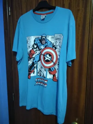 Camiseta Marvel Capitán América XL