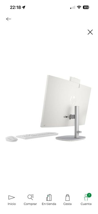 Ordenador de mesa portatil HP