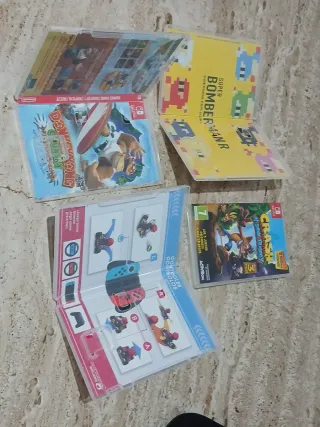 Cajas de juegos Nintendo Switch