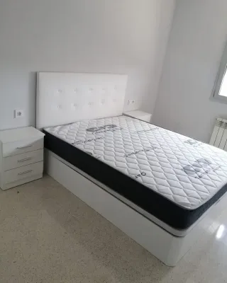 Canapé abatible y colchón