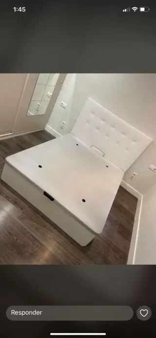 Canapé abatible y colchón