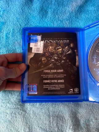 PS4 Sombras de Guerra