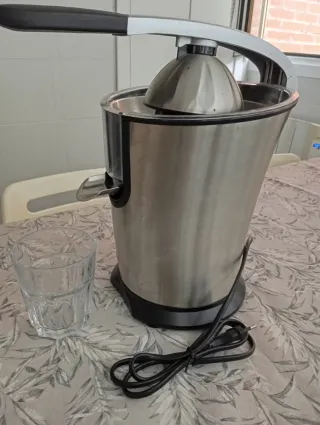 Exprimidor Eléctrico Acero Inoxidable