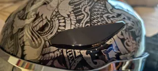 Casco Moto ICON DOMAIN GRAVITAS usado dos horas.