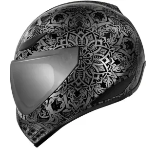 Casco Moto ICON DOMAIN GRAVITAS usado dos horas.